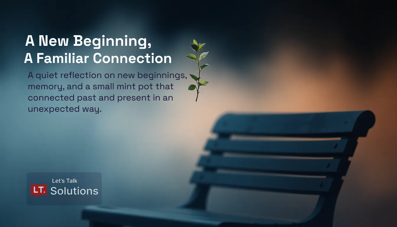 A familiar connection, memory, new beginnings, and the ties between past and present